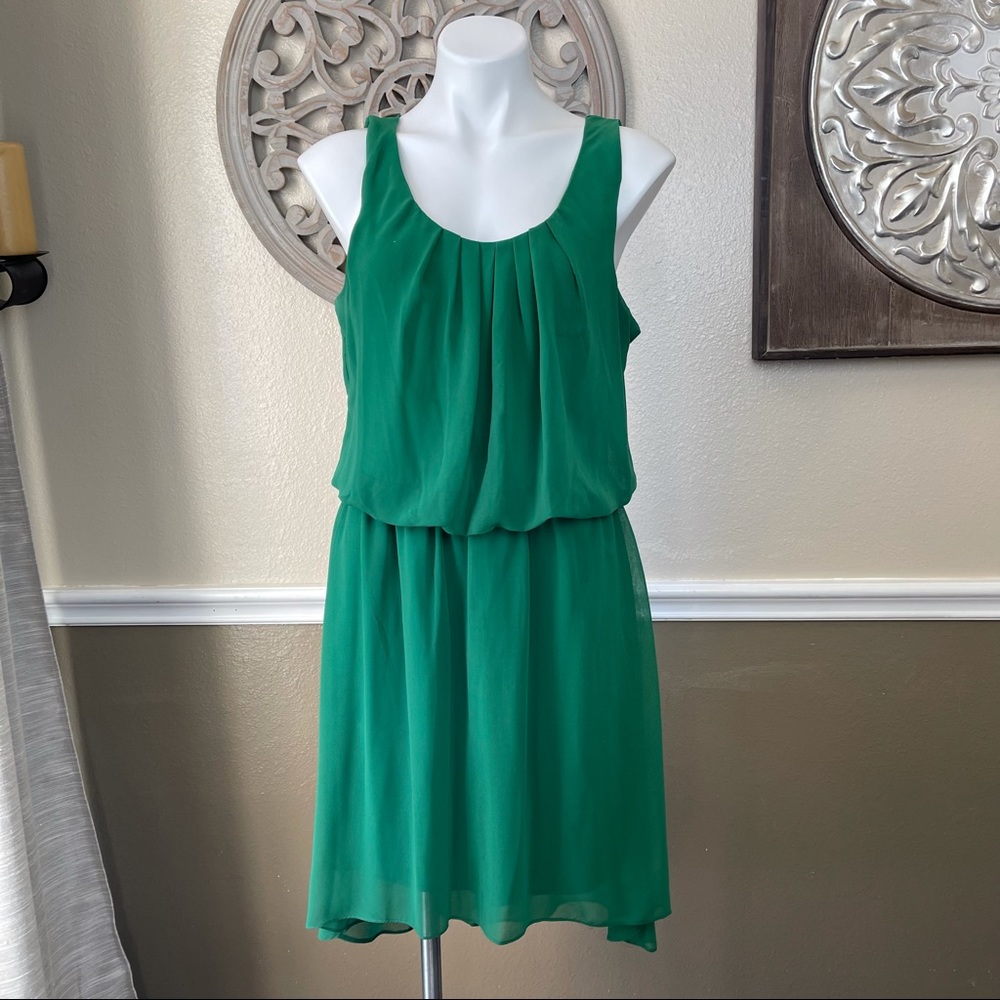 Zealous brand green sleeveless dress size XL